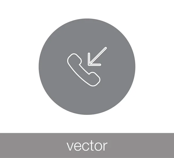 Phone call icon. — Stock Vector
