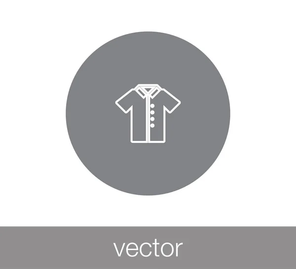 T-Shirt simple icon — Stock Vector