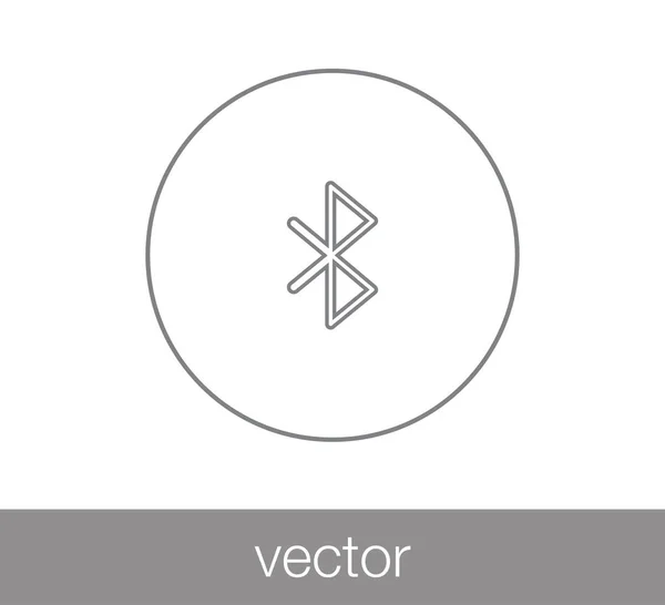Bluetooth icon  illustration — Stock Vector