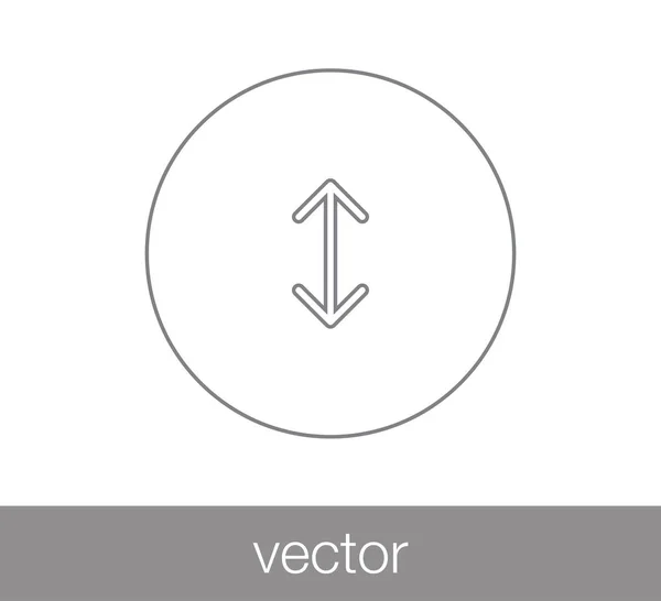 Scroll web icon. — Stock Vector