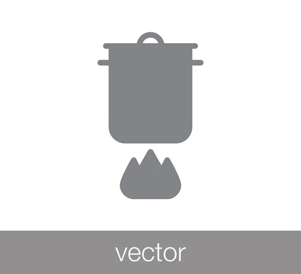 Ilustración del icono Pan — Vector de stock