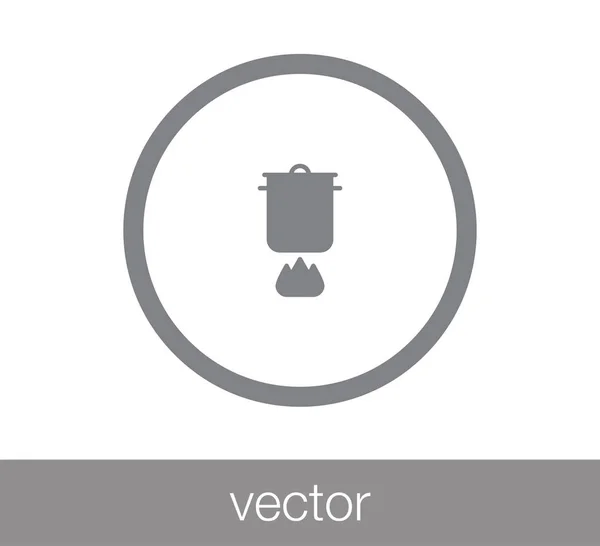 Ilustración del icono Pan — Vector de stock