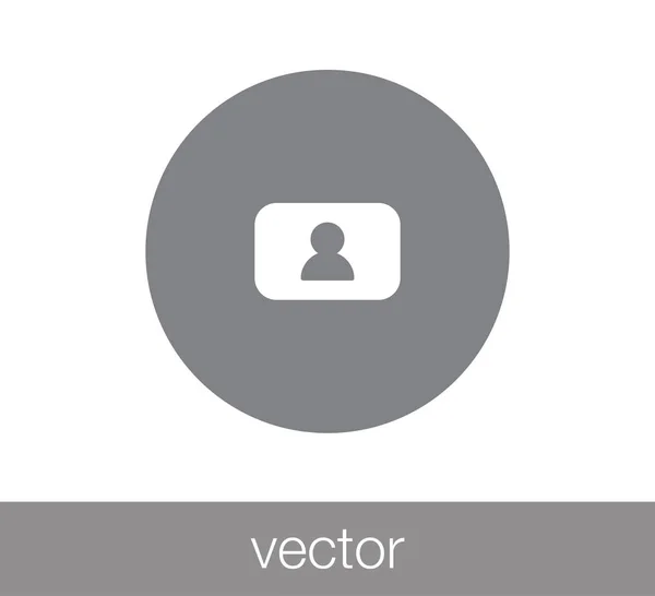 Imagen icono wev . — Vector de stock