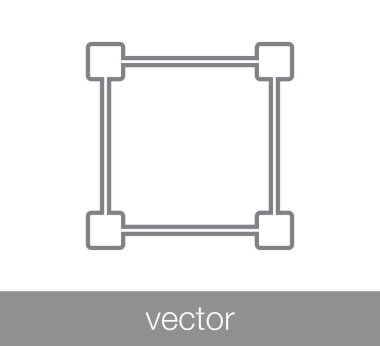Seçili alanı simgesi