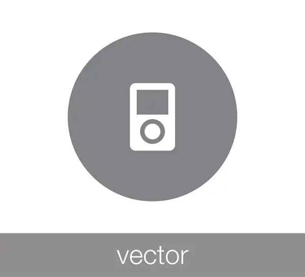 Значок MP3-плеєр — стоковий вектор