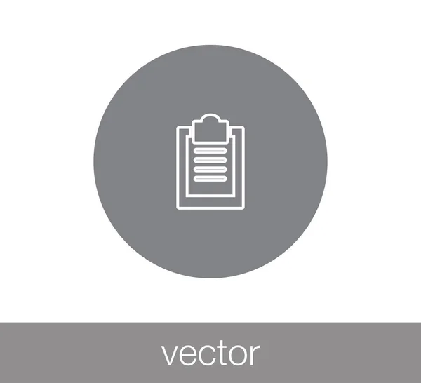 Conception de l'icône Fichier — Image vectorielle