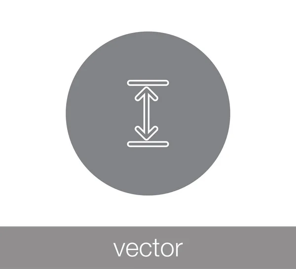 Icono de herramienta de escala — Archivo Imágenes Vectoriales
