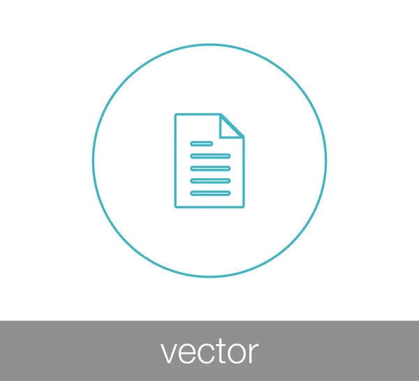 Diseño de icono de archivo — Vector de stock