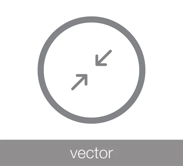 Icono de herramienta de escala — Vector de stock