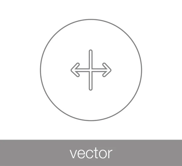 Lapozzunk pókháló ikon. — Stock Vector