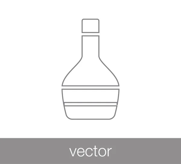 Design des Flaschensymbols — Stockvektor