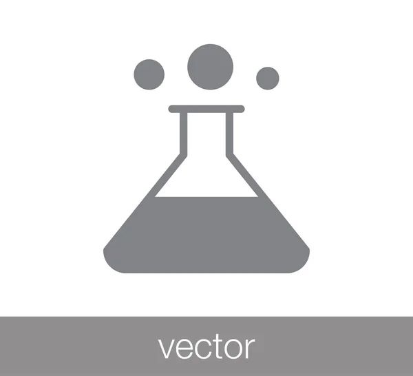 Chemieflaschen-Symbol — Stockvektor