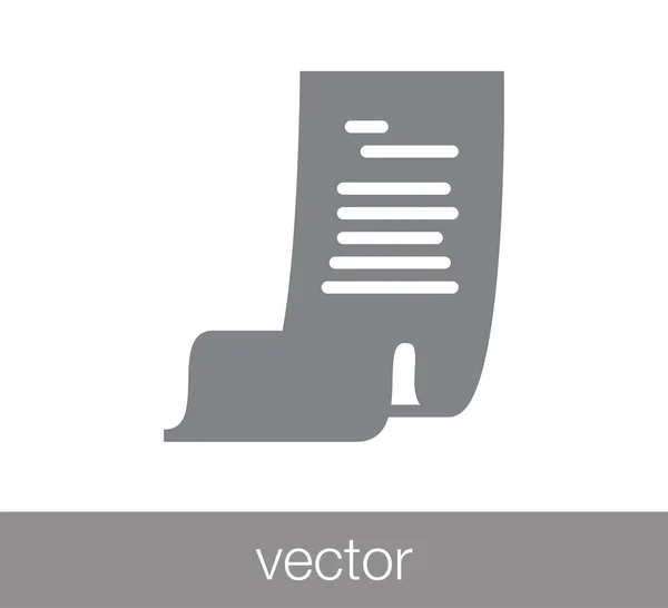 Ikonen för inköpslista — Stock vektor