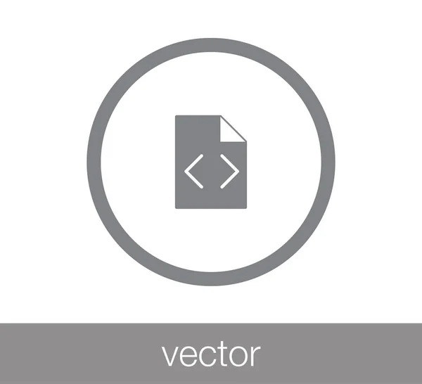 A fájl ikonja design — Stock Vector