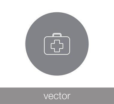 İlk yardım çantası simgesi