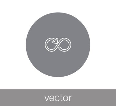 Sonsuz sembol simge.