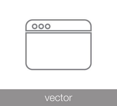 Pencere simgesi. Programlama simgesi