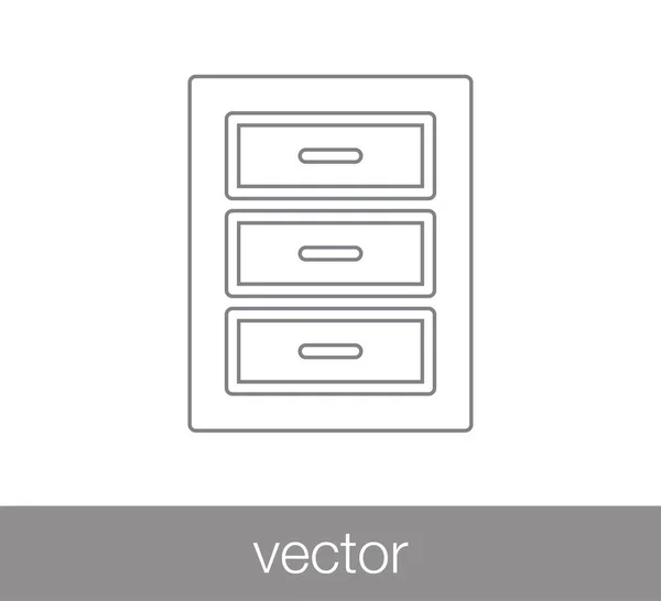 Archivo icono de información . — Vector de stock