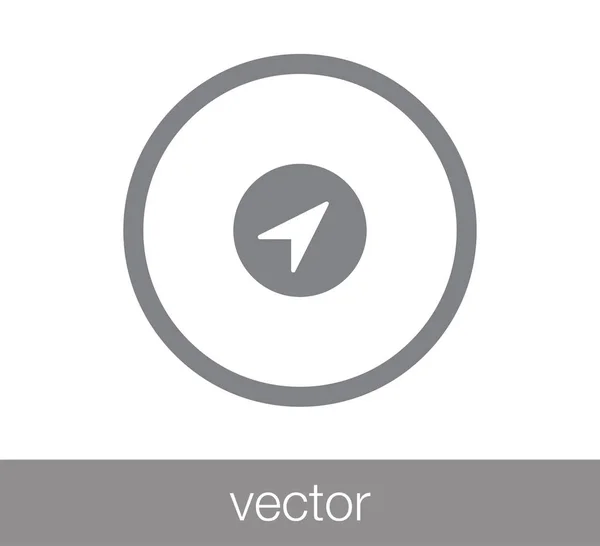 Icono de flecha de navegación — Vector de stock