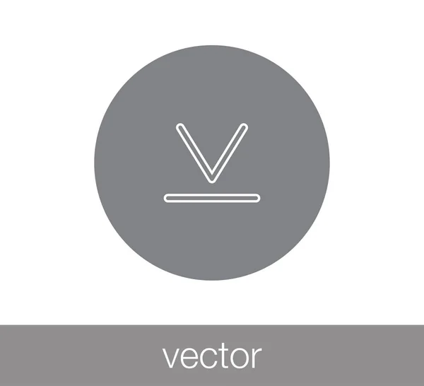 Descargar icono simple — Archivo Imágenes Vectoriales