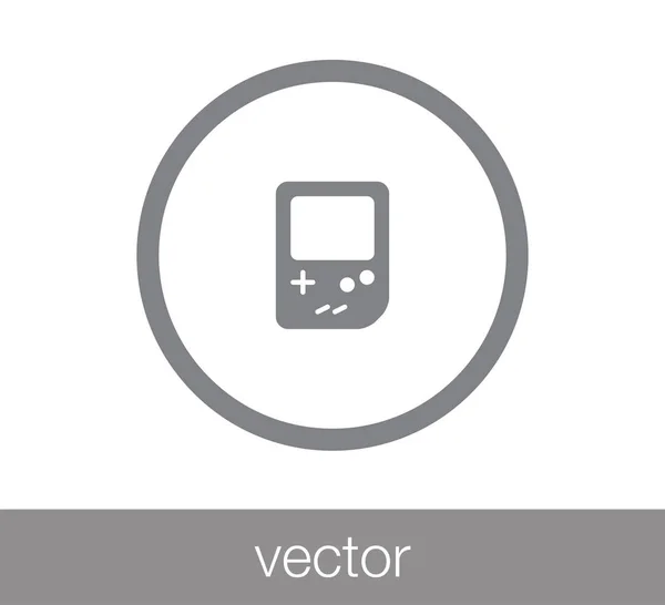 Spelconsole pictogram — Stockvector