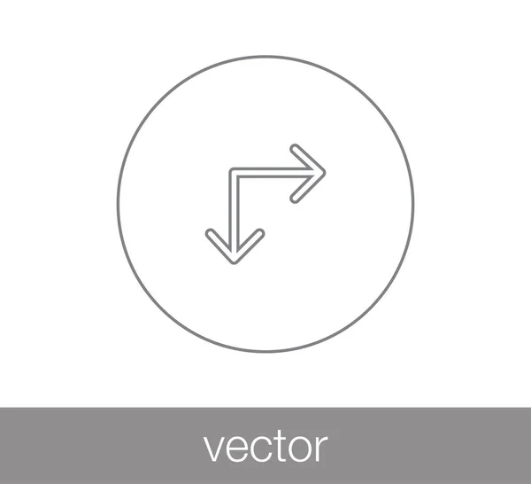 Mover icono de símbolo . — Vector de stock