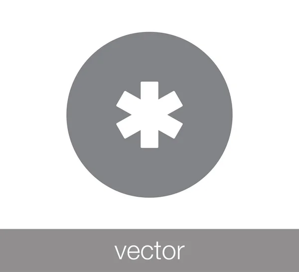 Pictograma semnelor medicale . — Vector de stoc