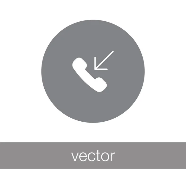 Telefone Ícone de chamada . — Vetor de Stock