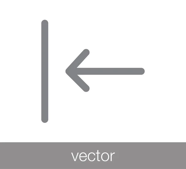 Previous symbol icon. — Stock Vector