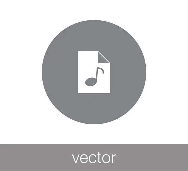 Diseño de icono de archivo — Vector de stock