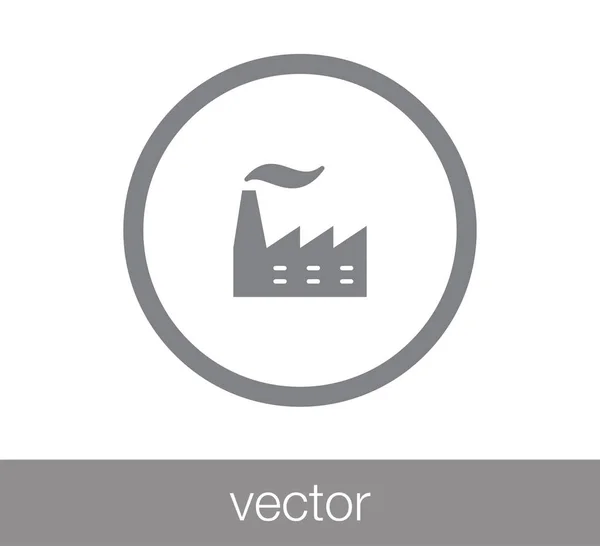 Web-Ikone Fabrik. — Stockvektor
