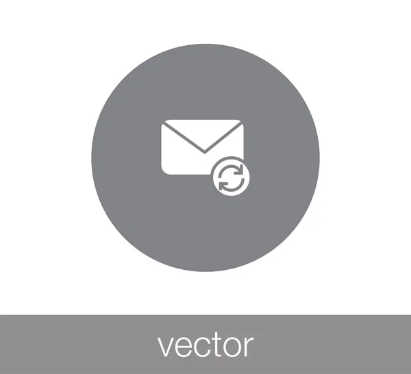 E-Mail einfaches Symbol — Stockvektor