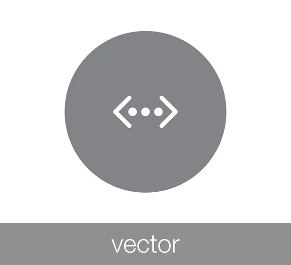 Icono de conexión ilustración . — Vector de stock