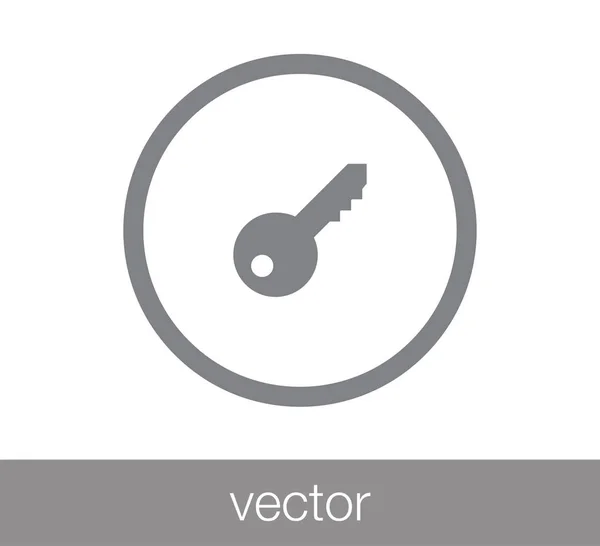 Kulcsfontosságú web ikon. — Stock Vector