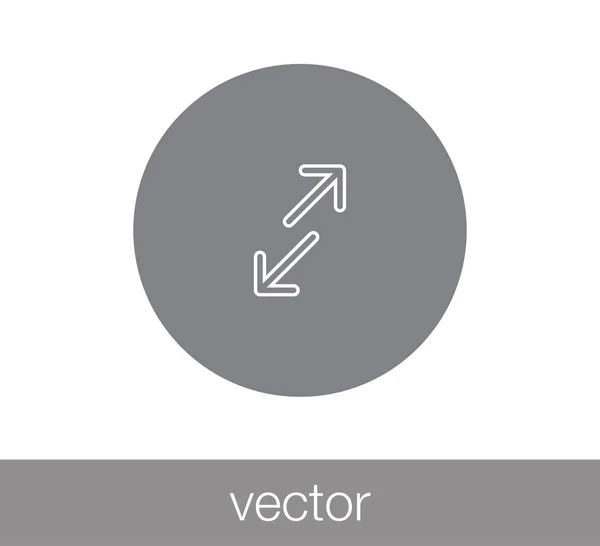 Átadás pókháló ikon. — Stock Vector