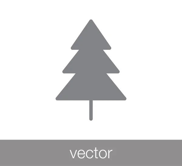 Tree web icon. — Stock Vector