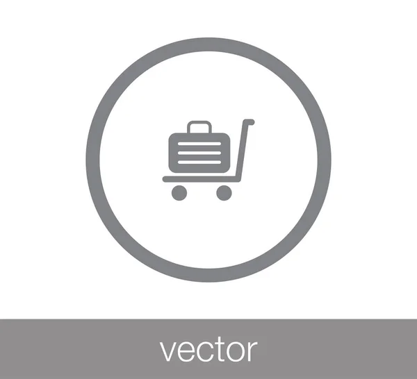 Icono del carrito de compras — Archivo Imágenes Vectoriales