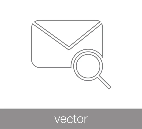 Email icône simple — Image vectorielle