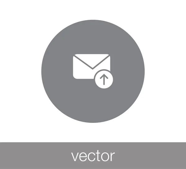 Basit e-posta simgesi — Stok Vektör