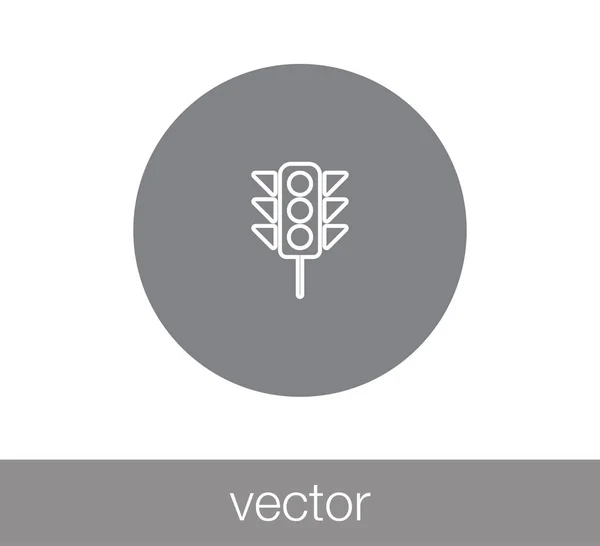 Icono de semáforo. — Vector de stock