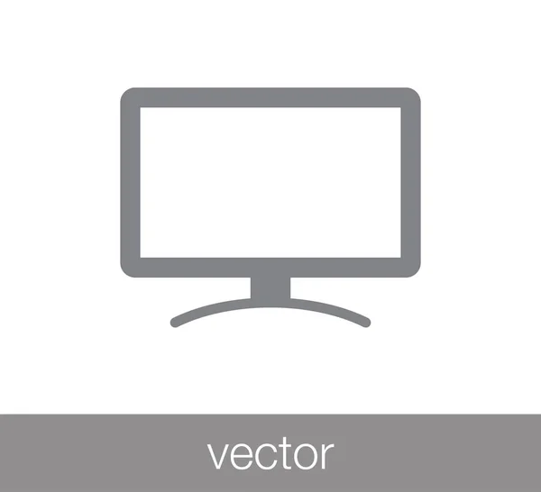 Icono de visualización ilustración — Vector de stock