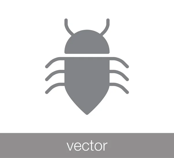 버그 웹 아이콘 — 스톡 벡터