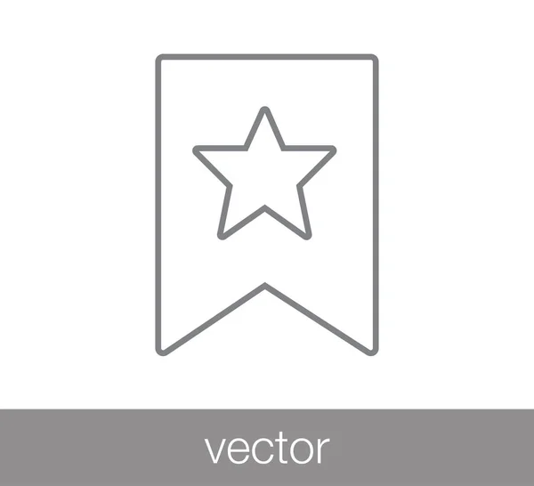 Star icon. Badge icon. Trophy icon. — Stock Vector