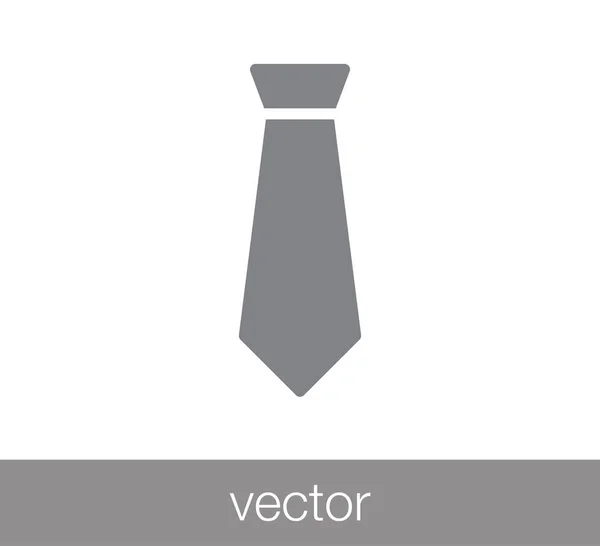 Krawatte einfaches Symbol — Stockvektor