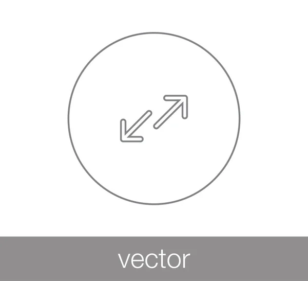 Overdracht web pictogram. — Stockvector