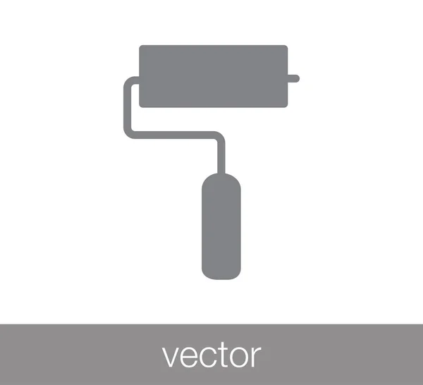 油漆滚筒图标 — 图库矢量图片