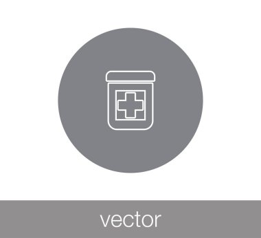 Uyuşturucu basit simgesi