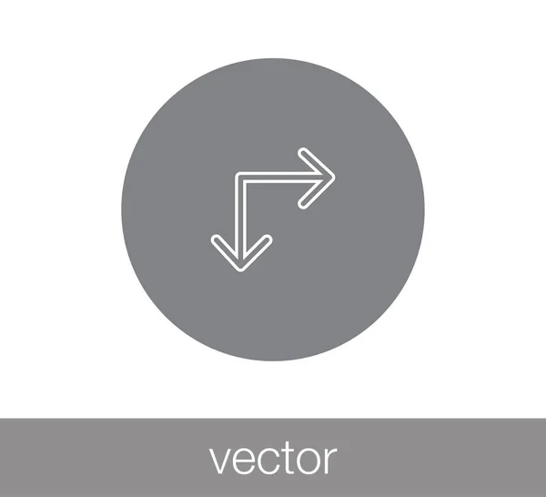 Mover icono de símbolo . — Vector de stock