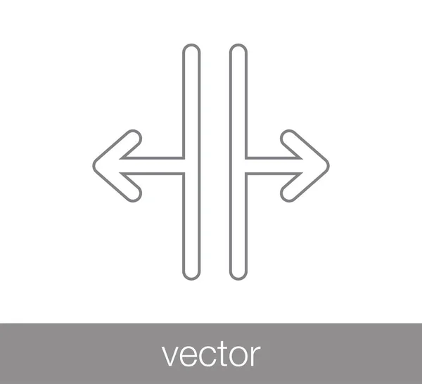 Web-Symbol scrollen. — Stockvektor