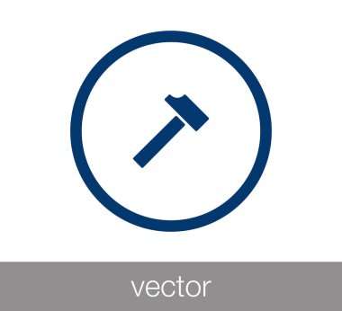 Çekiç web simgesi.